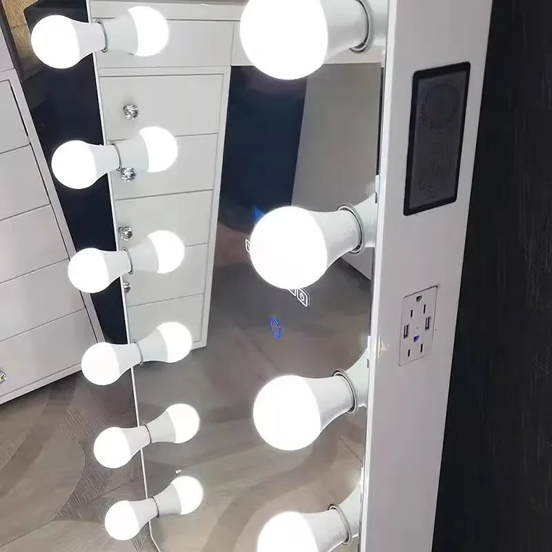 Full-Length LED Hollywood Mirror